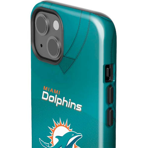 NFL Miami Dolphins Team Jersey iPhone 15 Impact Case